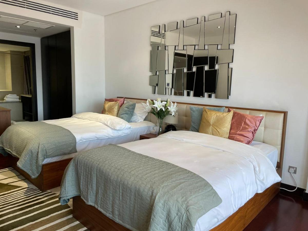 Luxurious 2 Bedroom Apartment In Anantara Hotel And Residences Dubai Eksteriør billede