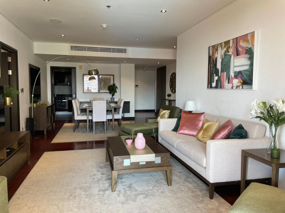 Luxurious 2 Bedroom Apartment In Anantara Hotel And Residences Dubai Eksteriør billede